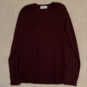 Topman burgundy sweater